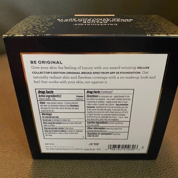 NIB bareMinerals Delux Original SFP 15 Foundation - Picture 2 of 2